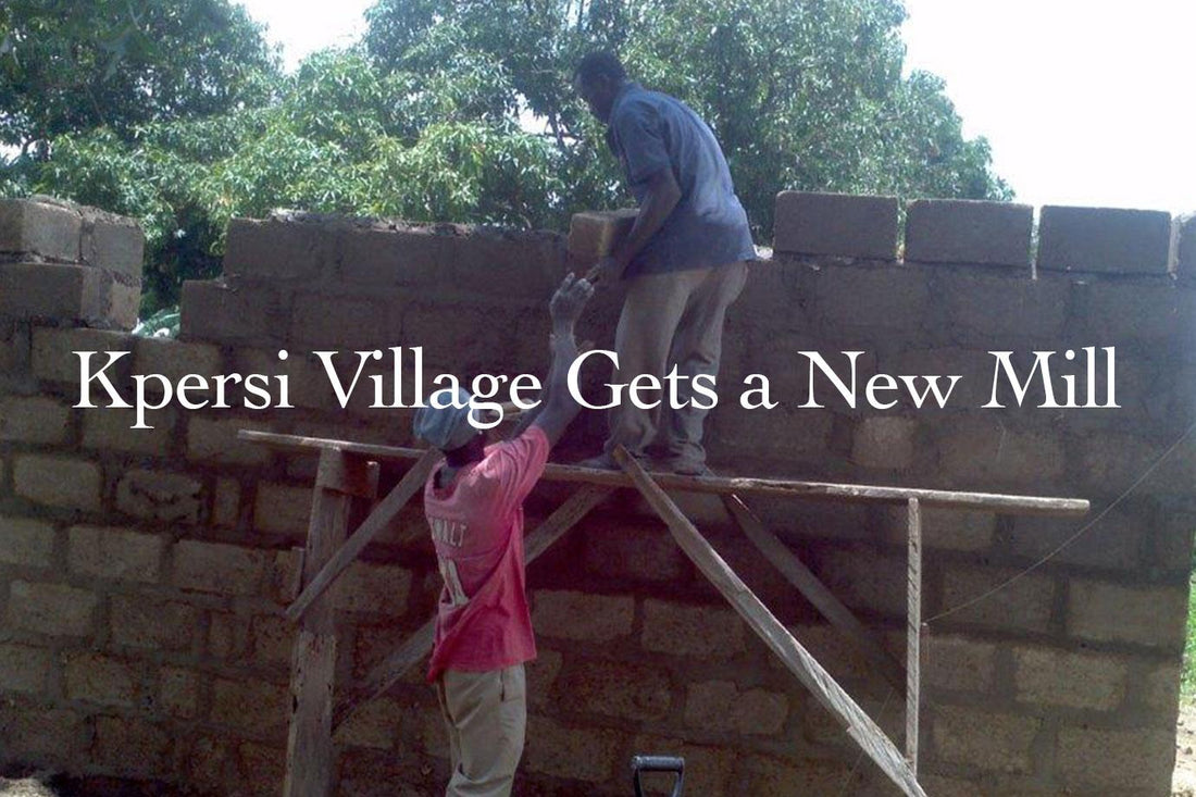 Kperisi Village Gets a New Mill